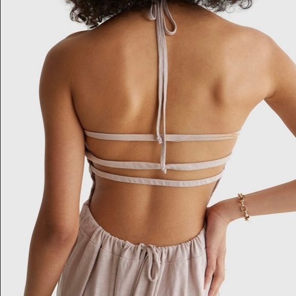 Lucky Boho Knit Maxi Dress - Rose Mauve Color - Picture 6 of 15